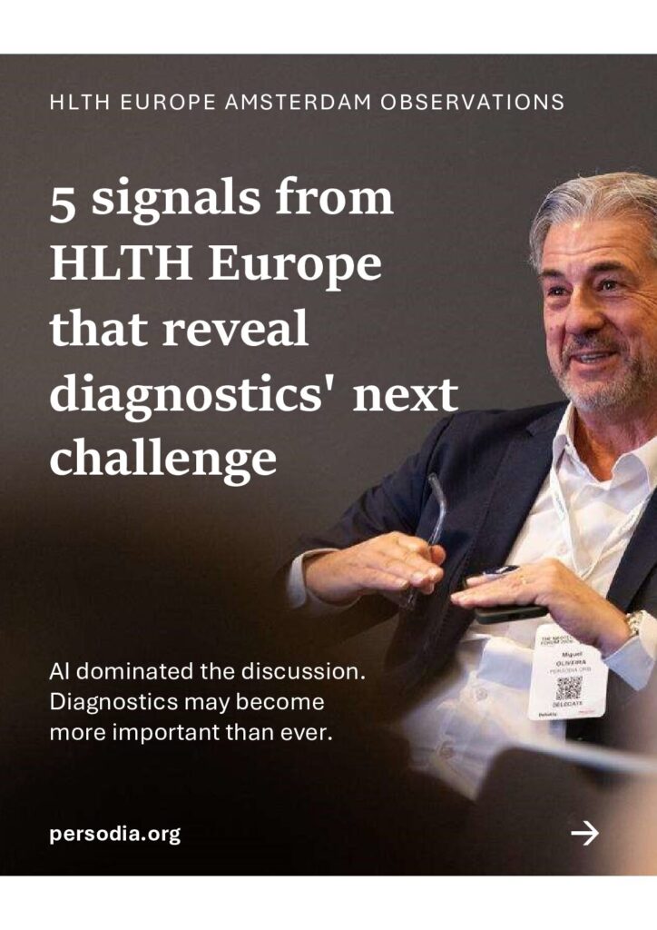 5 Signals from HLTH Europe That Reveal Diagnostics’ Next Challenge