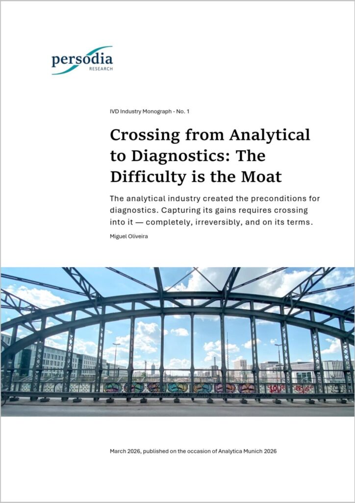 IVD Industry Monograph No. 1 – Crossing from Analytical to Diagnostics: The Difficulty is the Moat